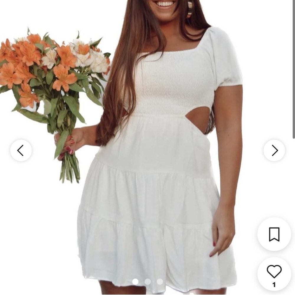 White dress